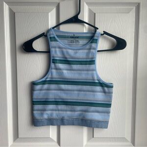 Garage Ribbed Halter Crop Top